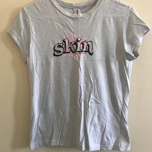 Grey & pink Skin industries t-shirt